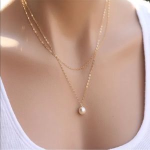 Jewelry - Gold Filled Multilayer Pearl Necklace Jewelry - Gold Filled Multilayer Pearl Necklace
